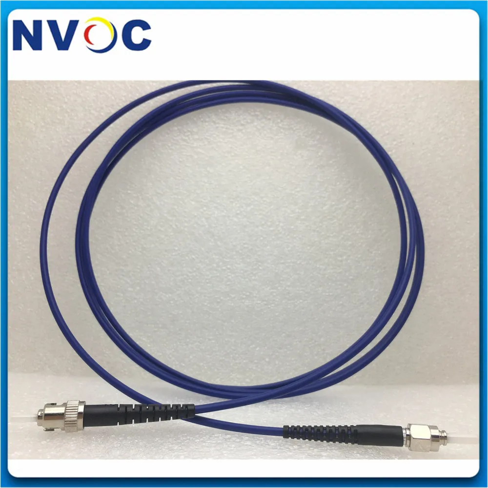 SMA-FC/ST/SC/SMA905 1M Armored Fiber Optic Patchcord MM 100um 200um 300um 400um 600um 800um Silica Fibre Ceramic 3.0mm Cable