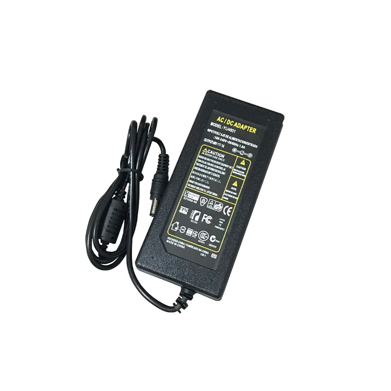 48V Power Supply AC/DC Adapter for VOIP Polycom IP Phones VVX 300,301,310,311,400,401,410,411,500,501,511,600,601,611,1500