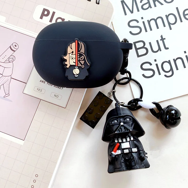 Star Wars Earphone Case Cover For Beats Studio Buds Soft Silicone Wireless Bluetooth Headphone Protective Case With Keychain