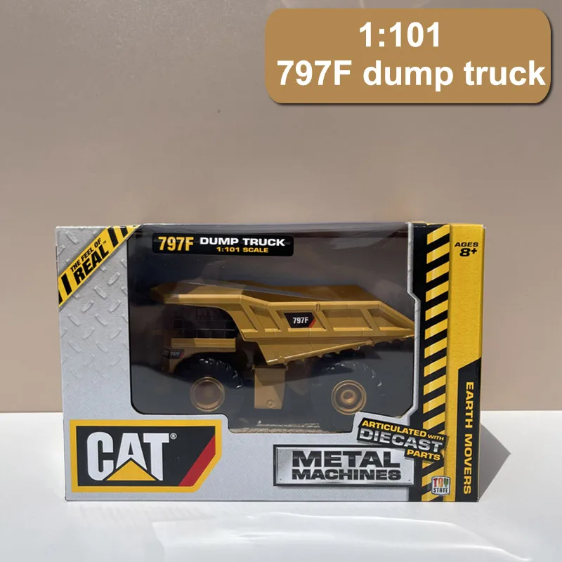 1:101 Cat Construction Vehicle Toy Excavator Dump Truck Bulldozer Loader Alloy Car Decoration Model Car Toy Gift
