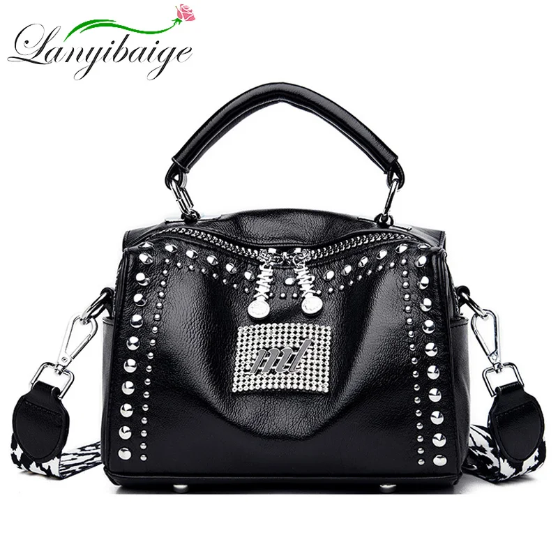 Lanyibaige 2022 New PU Soft Leather Luxury Handbags Women Bags Designer Shoulder Crossbody Bags For Women Retro Style atmosphere