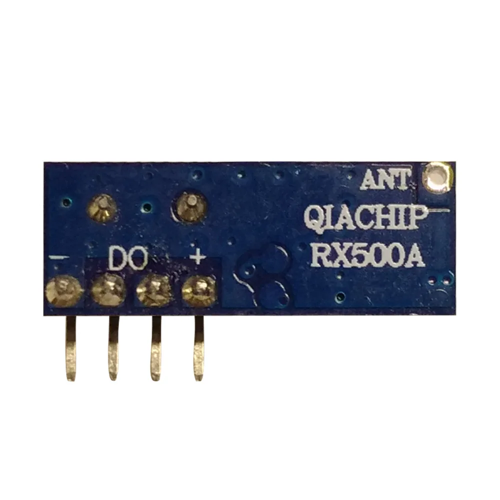 CHIEDERE Supereterodina modulo ricevitore wireless RF 433M a bassa potenza, a lunga distanza e ad alta sensibilità rx500a