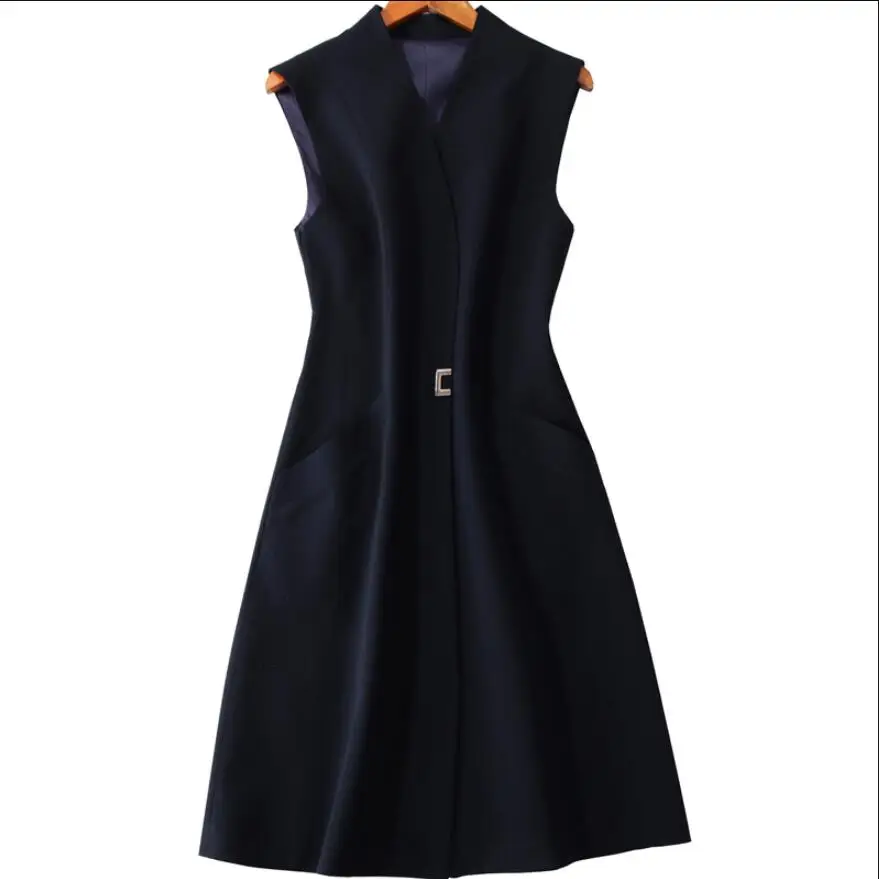 

spring autumn ol vest women v-neck office lady sleeveless jaclet