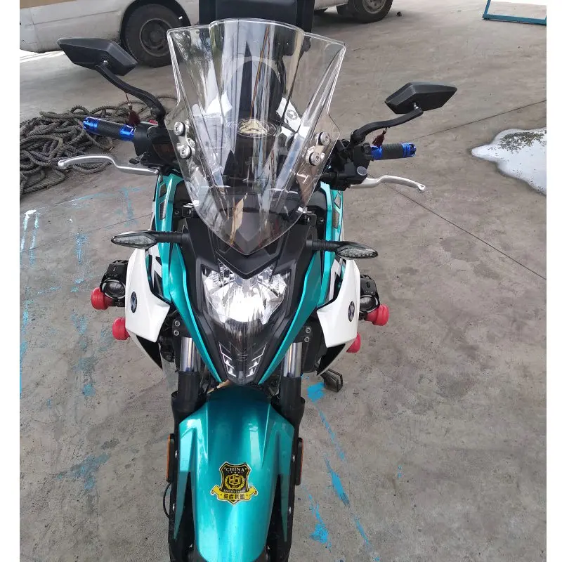 Windscreen For Suzuki SV650 SV 650 Gixxer 250 Gladius 650 SFV650 400 SFV400 Screen Windshield Bracket 7/8\