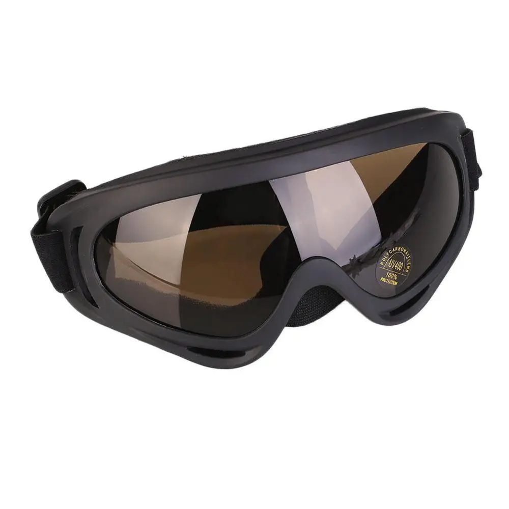 Motocicleta esportes óculos de esqui snowboard anti-nevoeiro lunette moto motocross dustproof pistola de ar óculos uv400