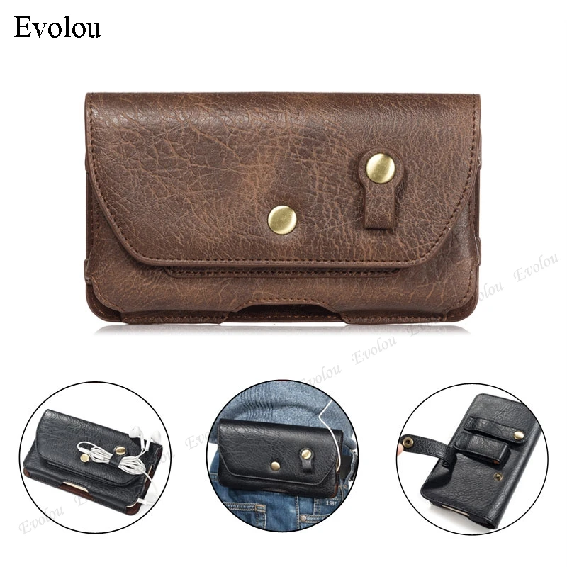 레트로 벨트 클립 홀스터 마그네틱 휴대폰 가방, 허리 가죽 케이스 커버, 삼성 갤럭시 S21 울트라 S20 플러스 노트 20 A72 A52 A32