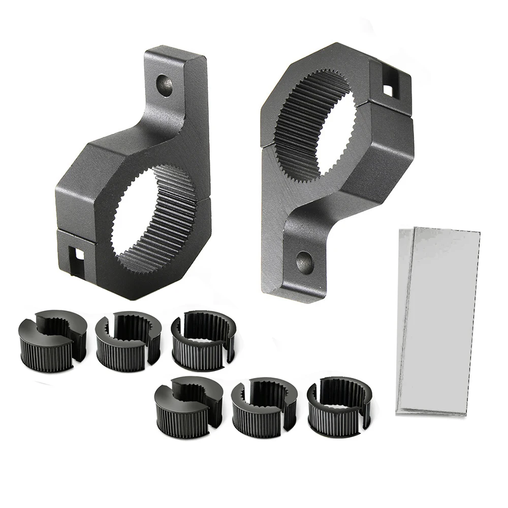 

2Pcs LED Fog Driving Light Spotlight Universal Pipe Mounting Brackets 4x4 Offroad ATV Car Roll Cage Tube Bull Bar Clamp Brackets