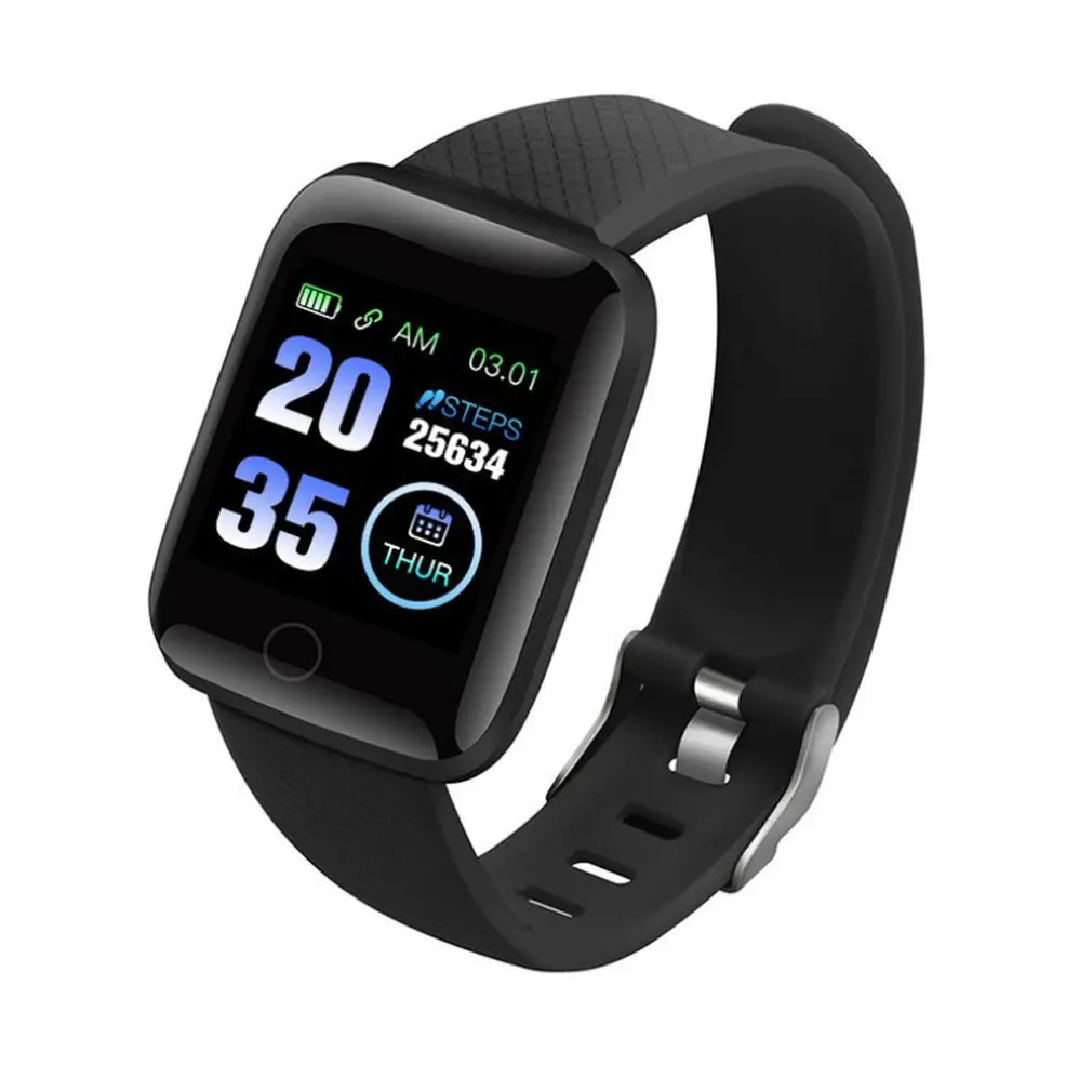 116plus Smart Bracelet Sports Heart Rate Monitoring Wireless Monitoring Pedometer 116S Smart Watch Smart Sports Bracelet