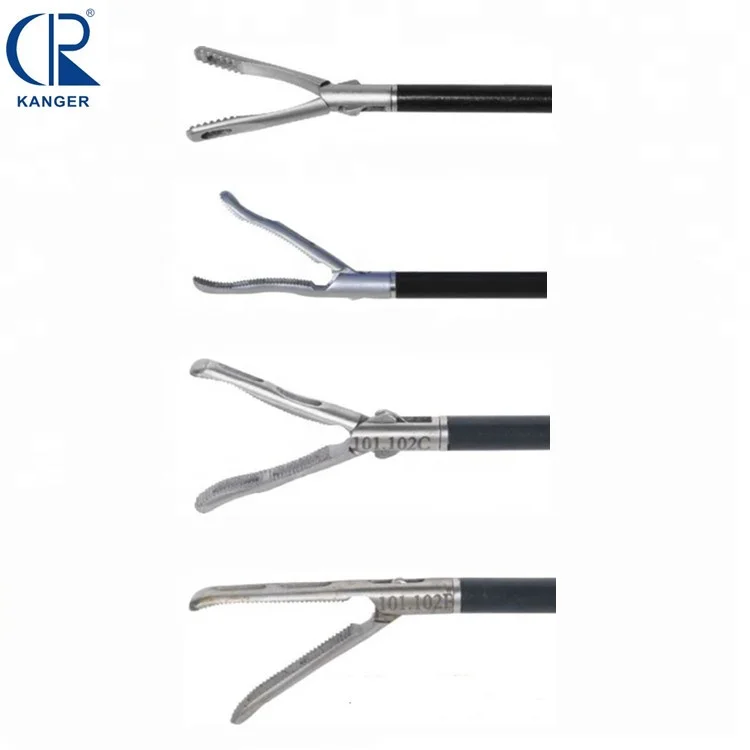 5mm Diameter laparoscopic instrument Grasping Forceps Single-action stomach forceps