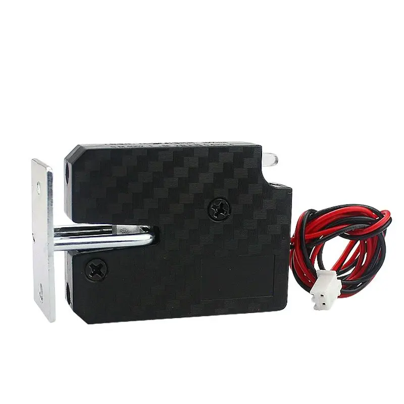 Small cabinet lock DC3v plastic alloy wire electric lock mini electronic lock mailbox door lock drawer furniture lock