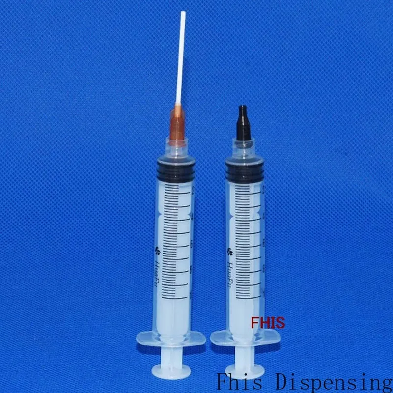 10 مللي/10cc المحاقن 1.5 "15 جرام إبرة حادة طبية ملء الإبر وقبعة سوداء حزمة من 5