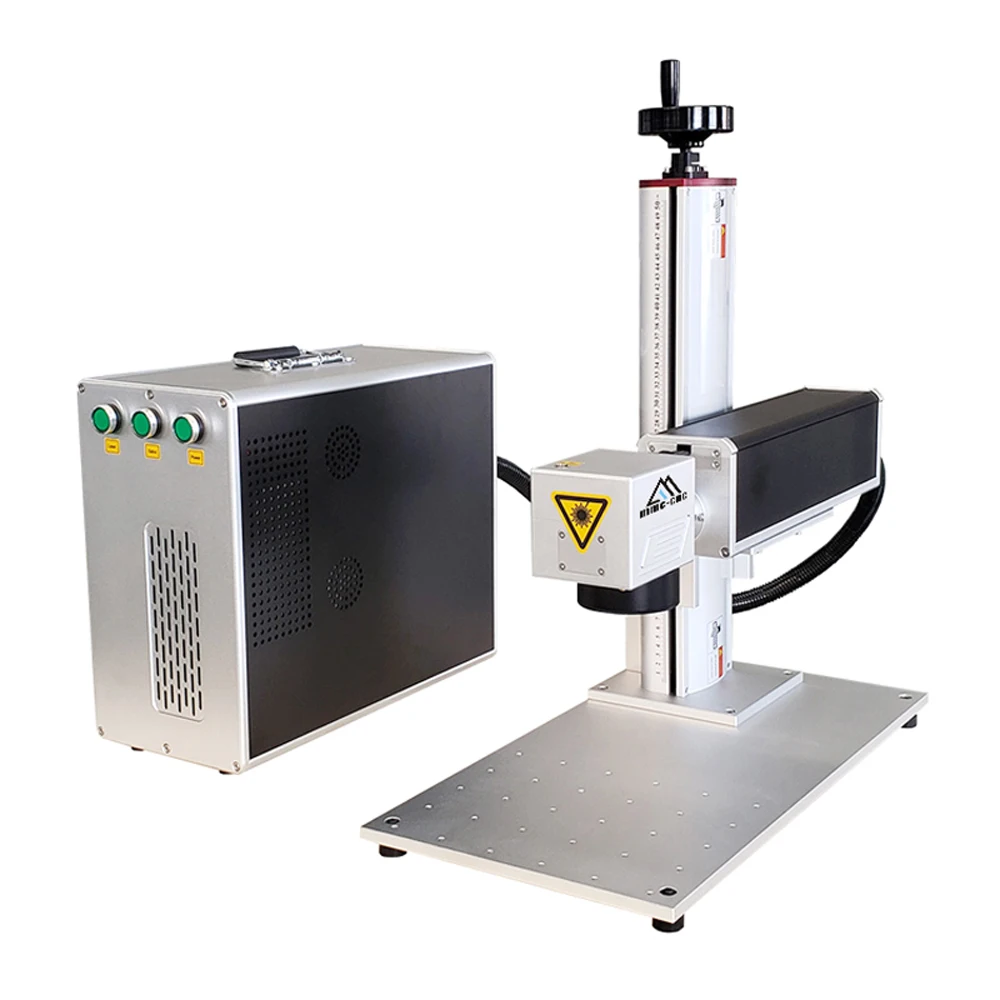 Wholesale High Quality Marking Machine Portable Small Stainless Steel Iscals Marker Fiber Marking Machine Rotary 50watt