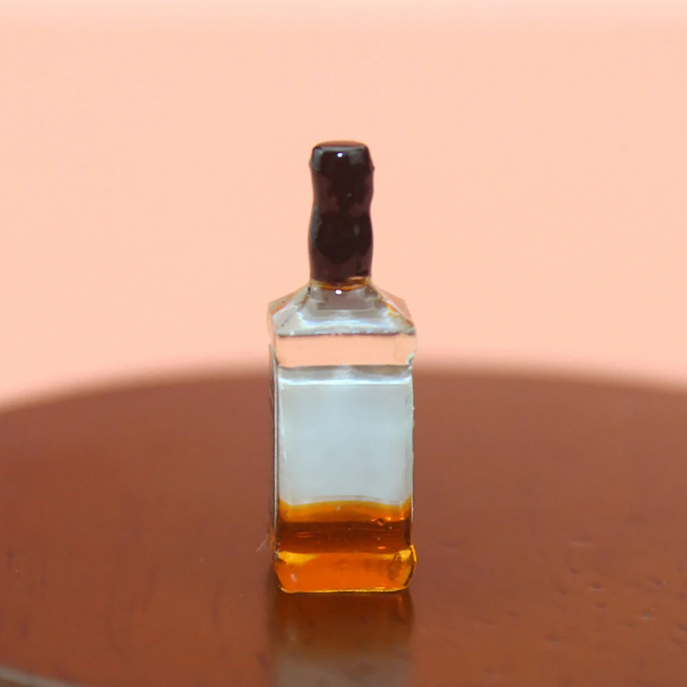 1/12 Dollhouse Supermarket Miniature Whisky Bottle Wine Glass Mini Goblet Toy ob11 bjd Decoration Doll House accessories image 6