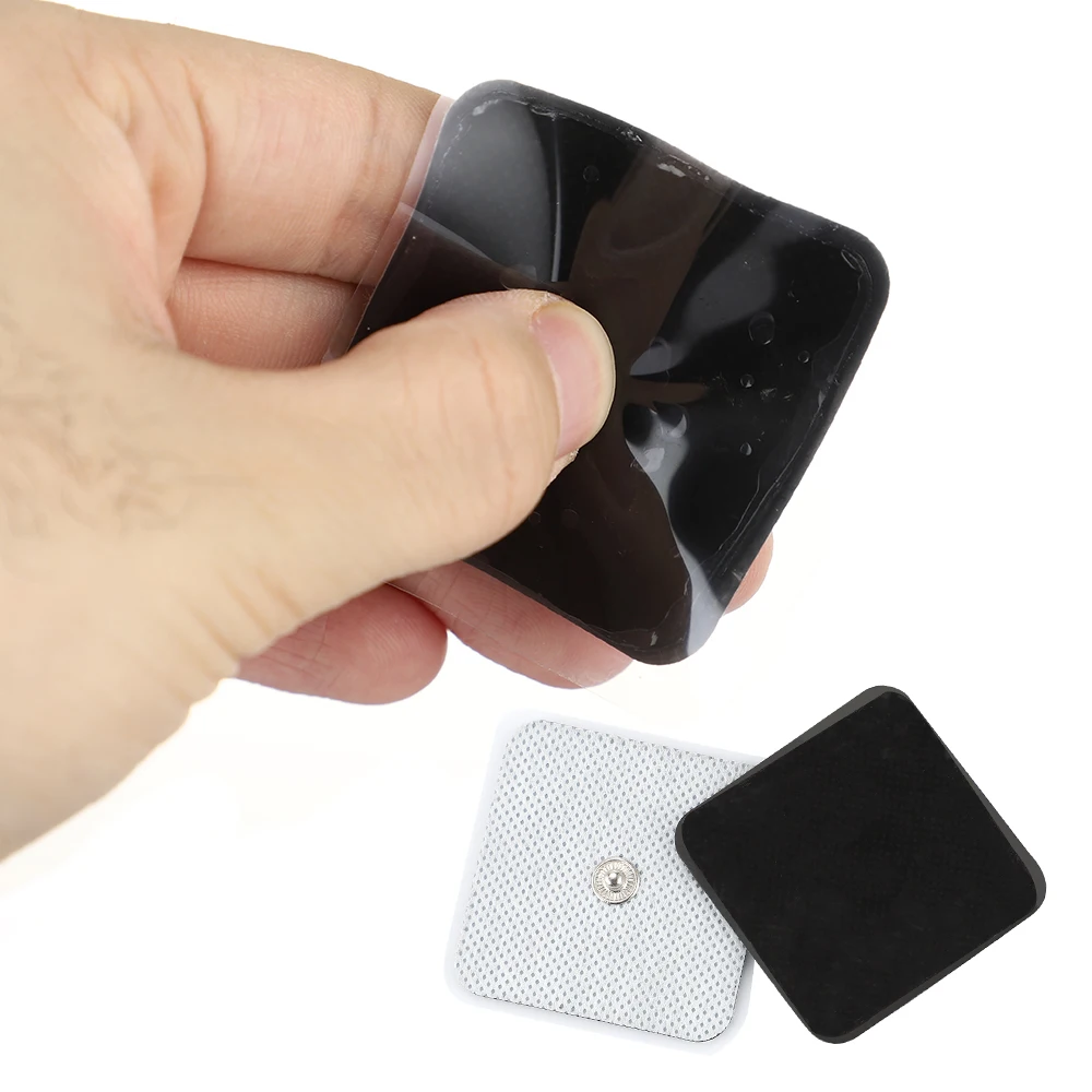 Decine di Elettrodi Gel Conduttivo Pad Elettrodo Stimolatore Agopuntura Corpo Massager di Terapia di Impulso Terapeutico SME Sticker