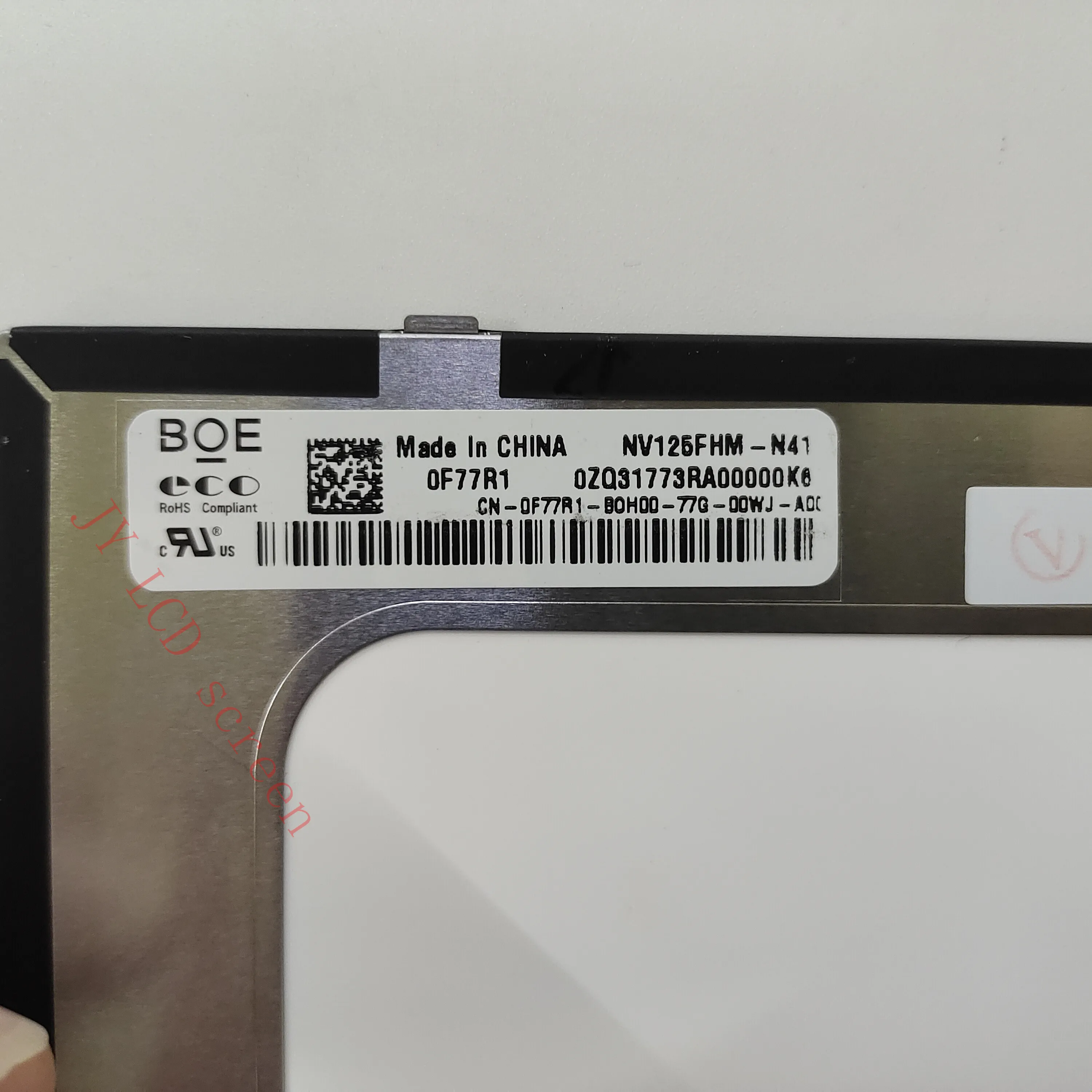 12.5 ''NV125FHM-N41 fit  LP125WF4-SPF1 B125HAN02.3 IPS LCD Screen 1920x1080 30PIN With 2 Screw Holes For Dell Latitude 7280 5288
