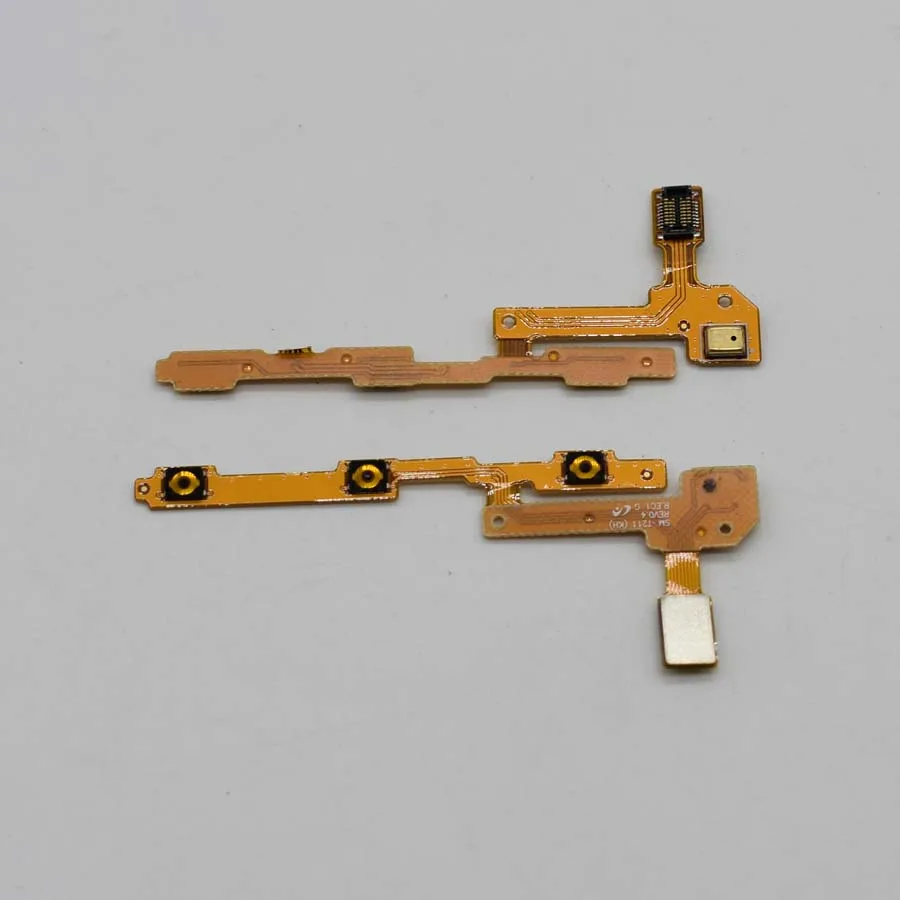 Volume Botão Switch Cabo Flex para Samsung Galaxy Tab 3 7.0, T211, SM-T211, Poder do microfone, ligar e desligar, qualidade superior