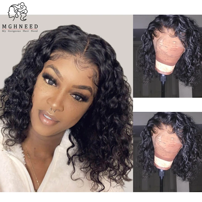 Silk Top Human Hair Wigs for Black Women Brazilian Virgin Closure Wig Pre plucked Baby Hairs Glueless