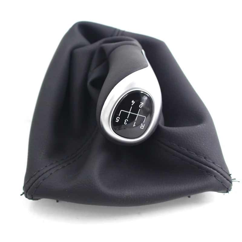 5 6 Speed shift knob For BMW F30 F31 F32 F33 F34 F35 F36 Leather Car Gear Shift Knob Gaiter Boot Cover