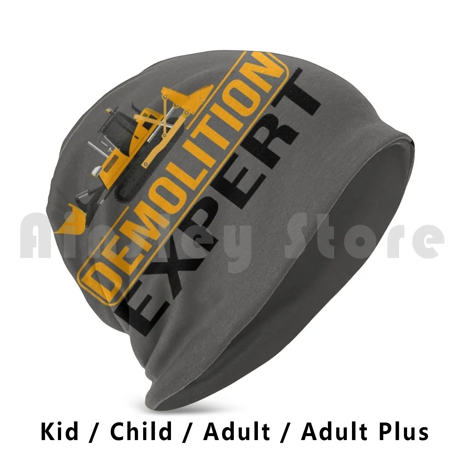 Trainee Digger Driver Construction Equipment Gifts Beanies Pullover Cap Comfortable Master Builder Gift Master