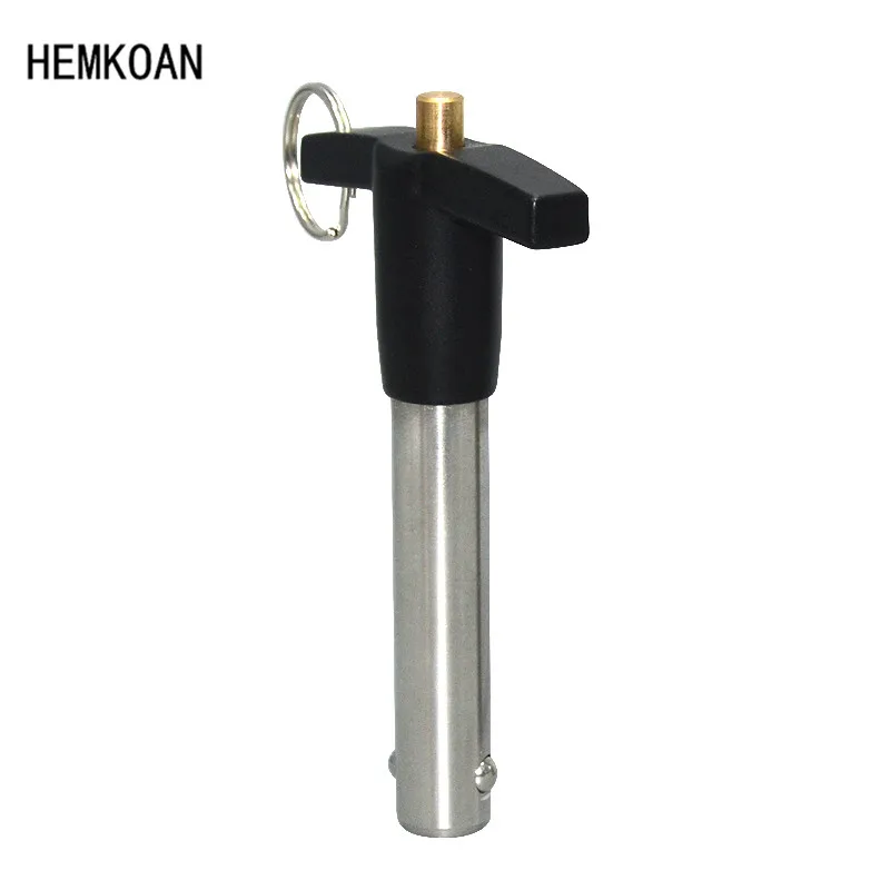 T-Vormige Rvs Bal Hoofd Borgpen, Veiligheid Pin Handvat Stop Pin, bout Staal Bal Quick Release Pin