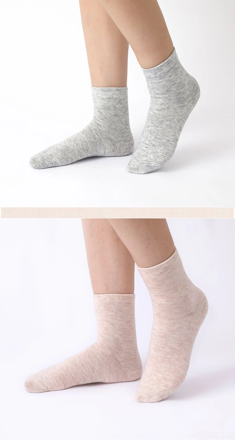 5 Paar Sets Winter-Kaschmirsocken für Damen, gestreift, aus Wolle, gestrickt, Unisex, warm, leicht, weich, hochwertige Socken für den Urlaub, 5 Stück/Set – Detail 11