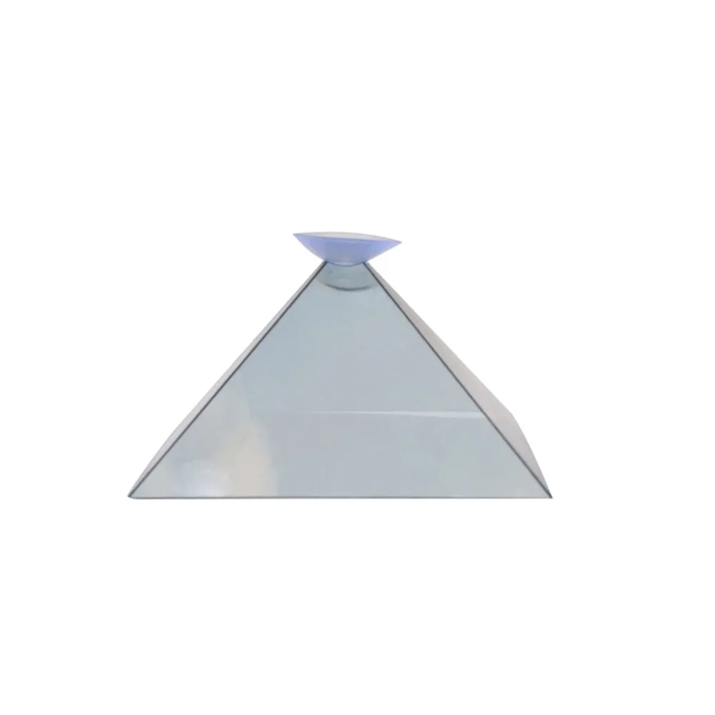 Nowy wyświetlacz 3D Hologram piramida projektor stojak wideo uniwersalny na inteligentne mobilne telefony w miniaturowy projektor hologramowy