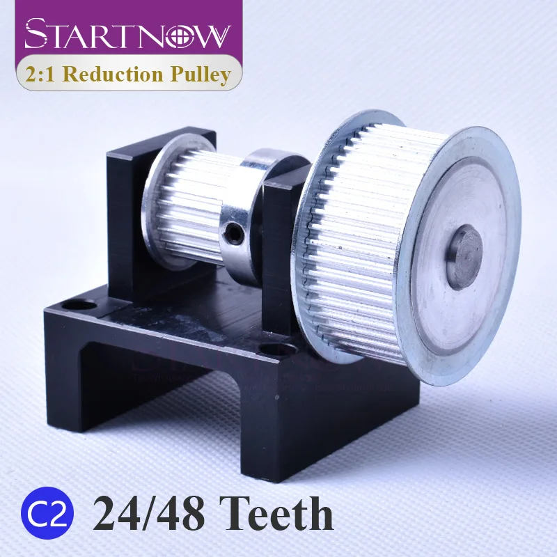 Startnow Gear Base Set: 3M Reduction Box Idler Pulley Tensioner Timing Pulley Synchronous Wheel Seat Fastener Mounting Support