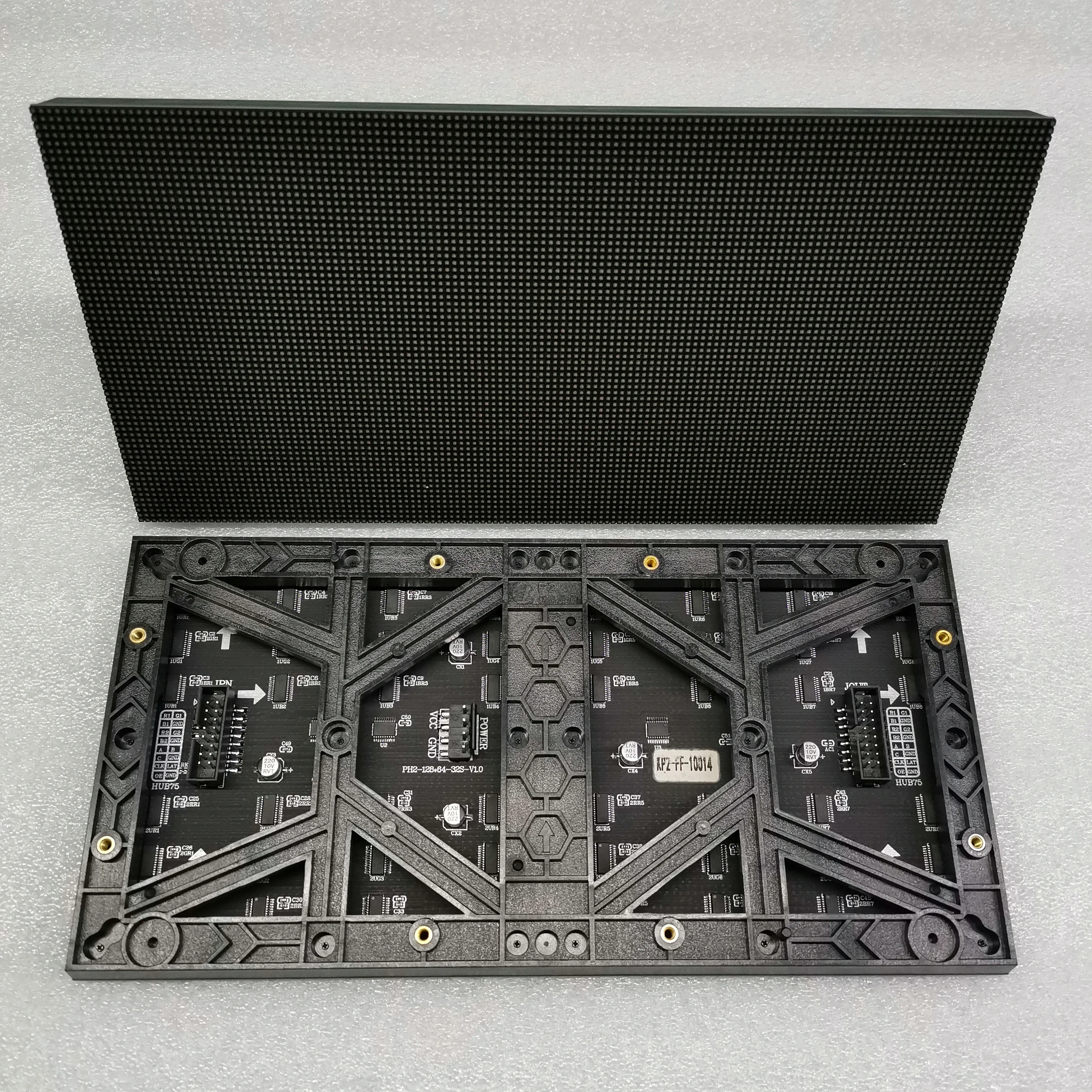 P2 Led-modul 256*128mm Innen High-Definition Full-Farbe Display Board Modul 128*64 pixel SMD1515