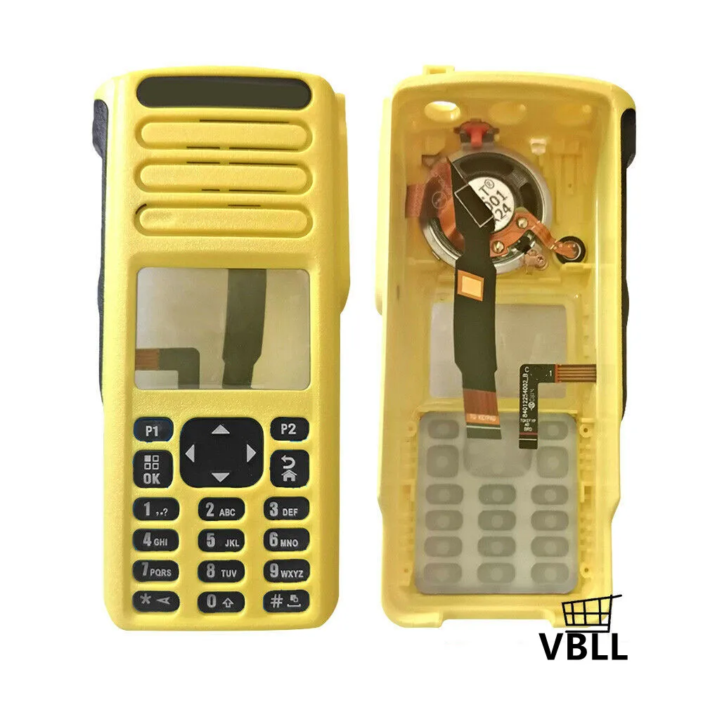 

Replacement Walkie Housing Case With Speaker Kit For XPR7550 DGP8550 DP4800 DP4801 XIR P8668 P8660 Two Way Radios Yellow