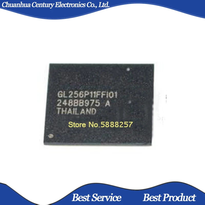 BGA S29GL256P11FFI01 GL256P11FFI01, 신규 및 기존 재고 있음