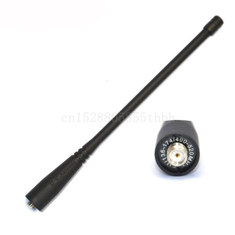 Antenna SMA-Female 17CM Dual Band for Baofeng UV-5R 5RE Plus 5RA 5RB 5RC 5RD 136-174MHz&400-520MHz