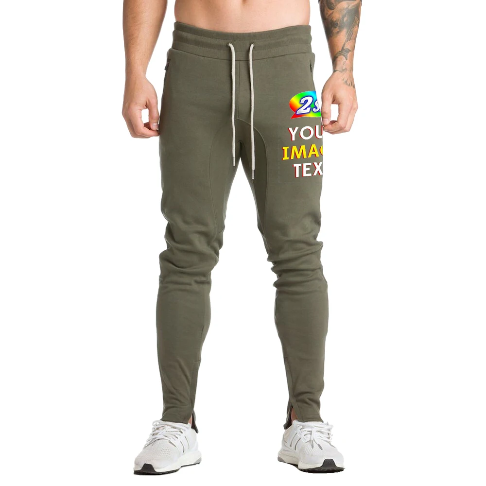 Men'S Sports Gym Pants Custom Soft Cotton Street Style