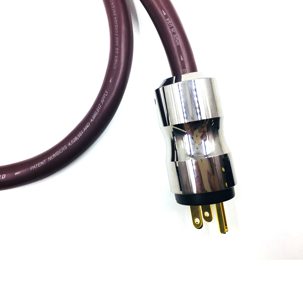Cavo di alimentazione CA audio HIFI Supper multi conduttore con presa Krell US/EU Amplificatore Lettore Cavo di alimentazione CA