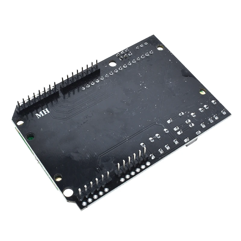 Bouclier de clavier LCD LCD1602, Module d'affichage 1602 pour Arduino ATMEGA328 ATMEGA2560 raspberry pi UNO, écran bleu, 1 pièce