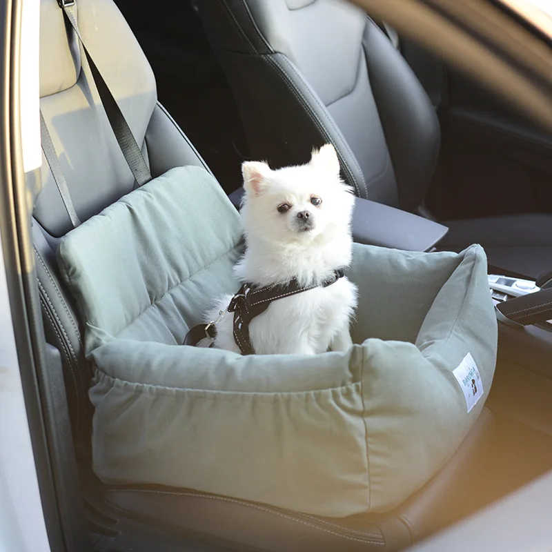 Car Kennel Pet House Indoor Dual-purpose Dog Bed Washable Pet Pad Convient Portable Safety Seat Mat Travel Use Puppy Bed