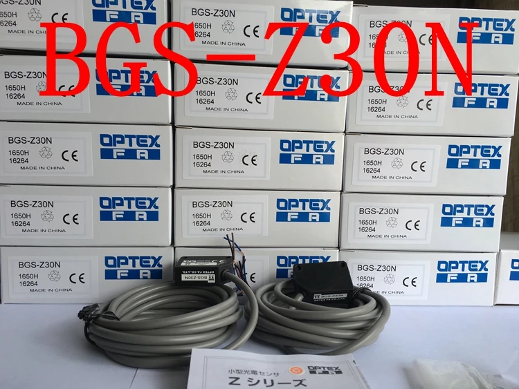 100% new original OPTEX  Optoelectronics Switch BGS-Z30N BGS-Z30P BGS-Z10N red light NPN / PNP output