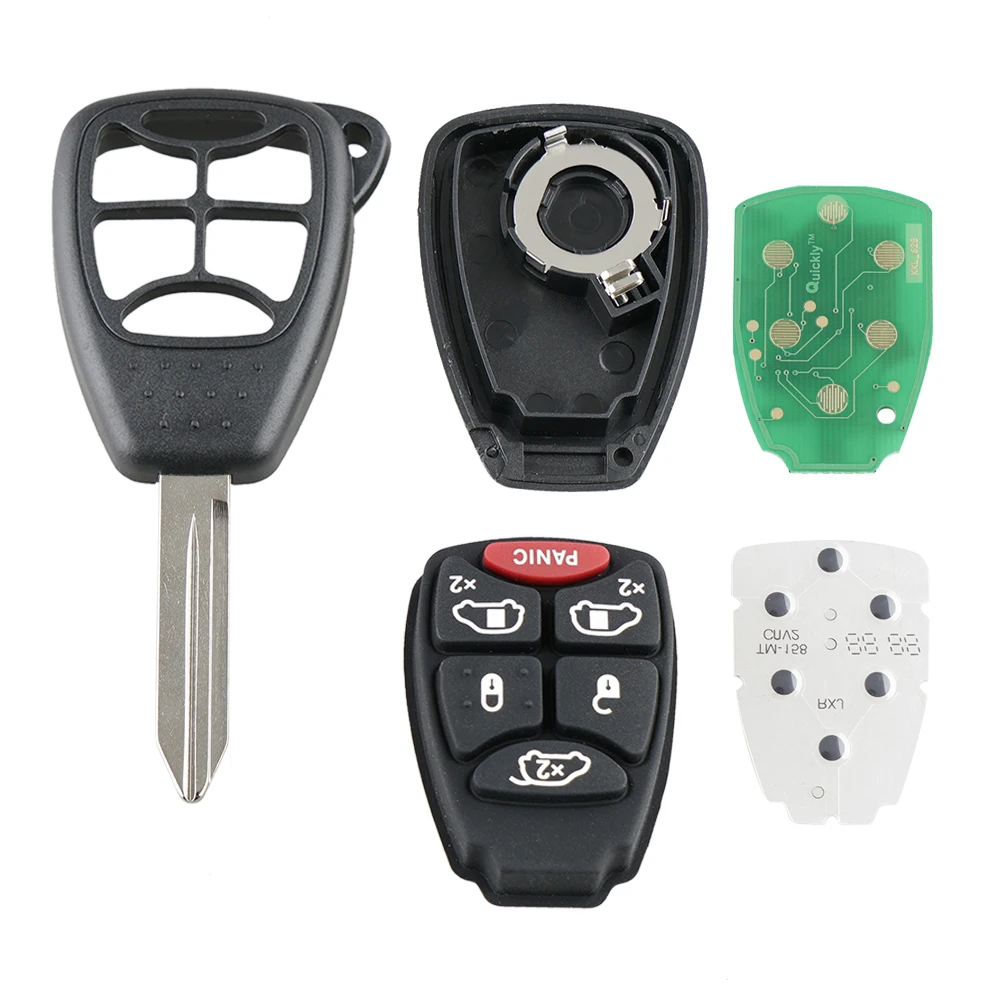 J34 chiave a distanza a 6 tasti muslimate 315 frequenza per Dodge 2004 2005 2006 2007 Chrysler Town & Country Keyless Entry key remote