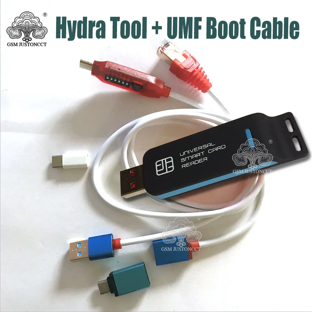 New Original Hydra Dongle is the key for all HYDRA USB Tool softwares +UMF ALL Boot cable set (EASY SWITCHING) & Micro