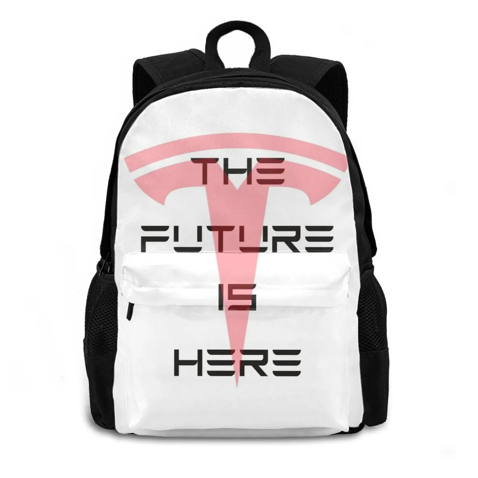 Logo Hot Sale Schoolbag Backpack Fashion Bags Elon Musk Cybertruck Roadster Factory Battery Day Stock Solving Money Problem