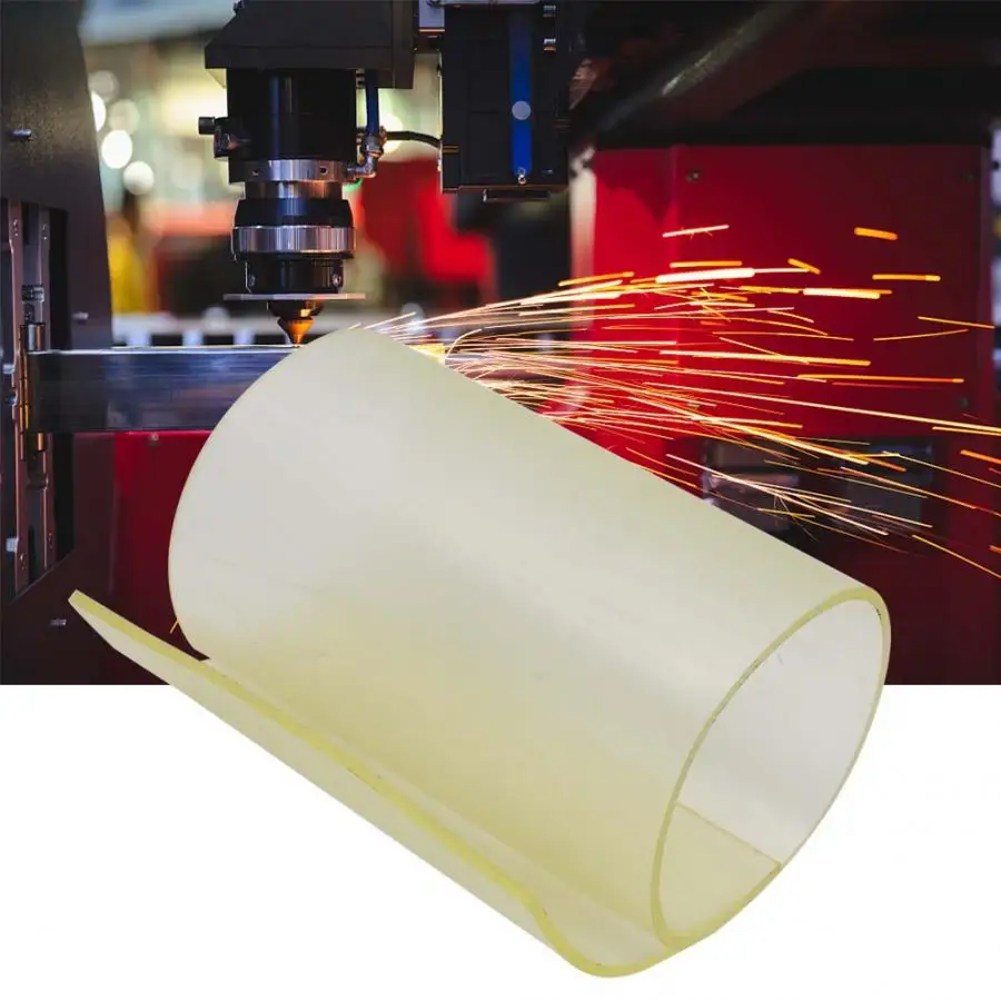 1mm 2mm 3mm Polyurethane Sheet High Quality Polyurethane Sorbothane Sheet Rubber Chemical Resistance Yellow