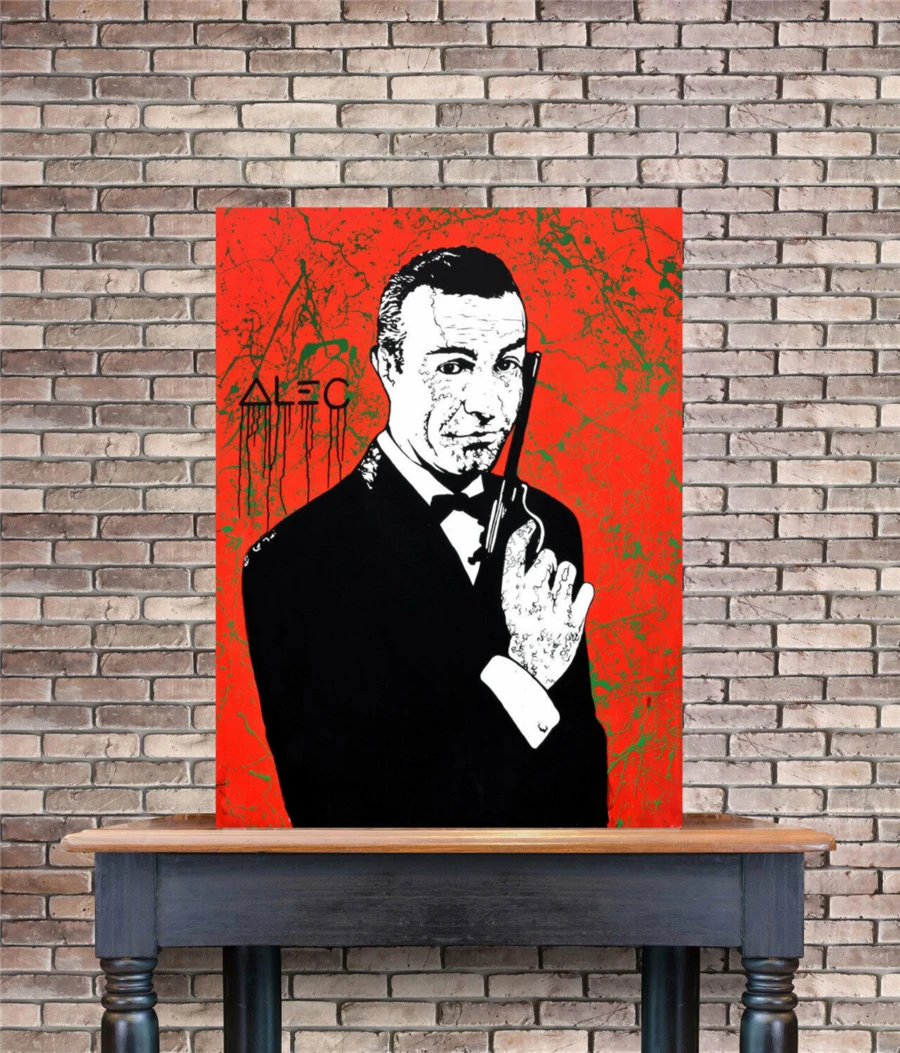 Alec Monopolys Red HD Wall Art - Home Office York recension och pris