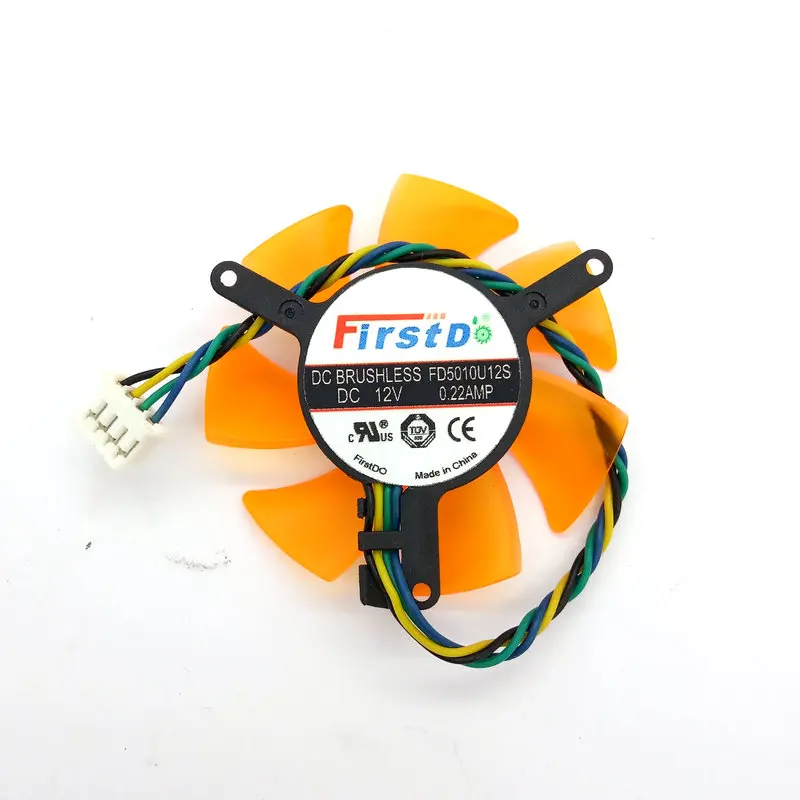 

New Original FD5010U12S DC12V 0.22AMP Diameter 45MM Pitch 39MM for ZOTAC Graphics card cooling fan