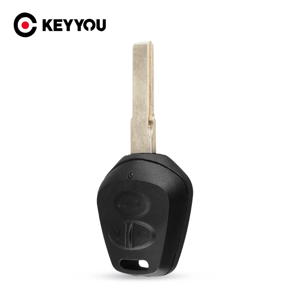 KEYYOU For Porsche 911 996 Boxster S 986 Car Remote Fob Key Case Shell Replacement 3 Buttons Car Key Case Cover