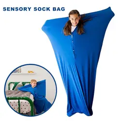 Full-Body Sensory Sock Elastic Stretchable Full Body Wrap Sock For Kids Autism Anxiety  Party Interactive Game