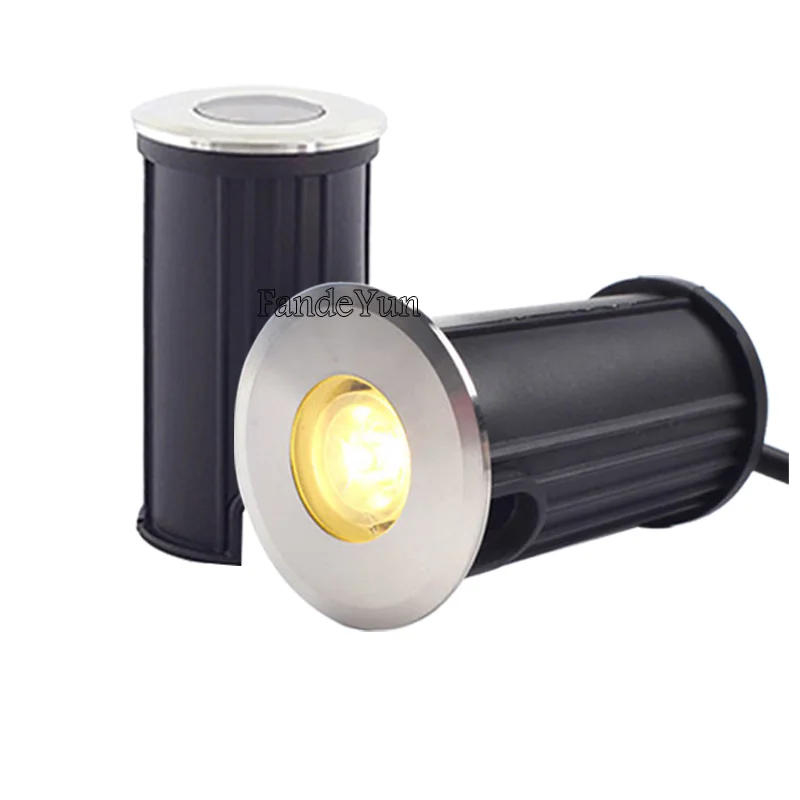 Imagem -03 - Luz Subterrânea Led para o Caminho do Jardim à Terra Lâmpada de Assoalho Lâmpada ao ar Livre Enterrado Quintal Luz da Paisagem 1w 3w Dc12v ac 85265v