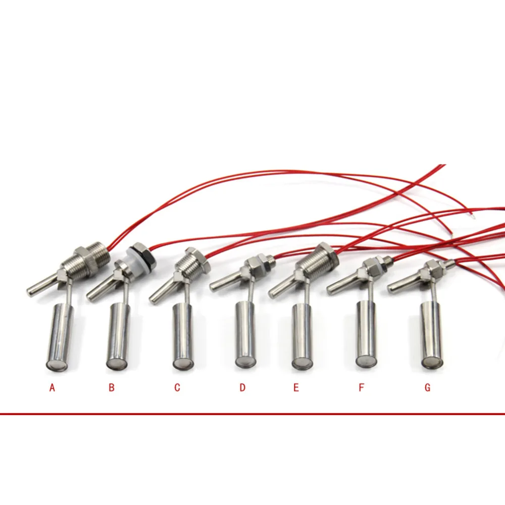 Best Quality 220V Side Mounted Stainless Steel Duckbill Float Switch Liquid Position Water Level Sensor Reed