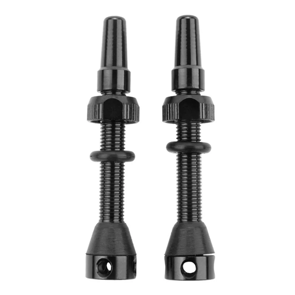 Tire Presta Valve CNC Alloy Stem 40mm Mountain Road Bike Tubeless w/ Cap Biking Portable Dustproof Cycling Parts