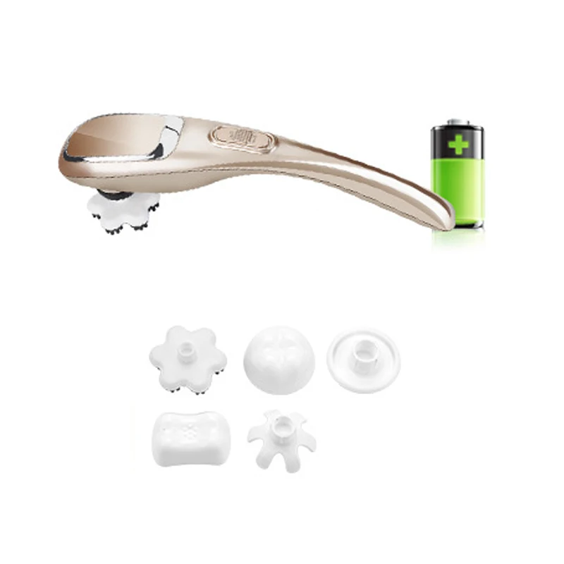 Massage hammer rechargeable dolphin multifunctional massage stick handheld cervical massager electric beat massage hammer