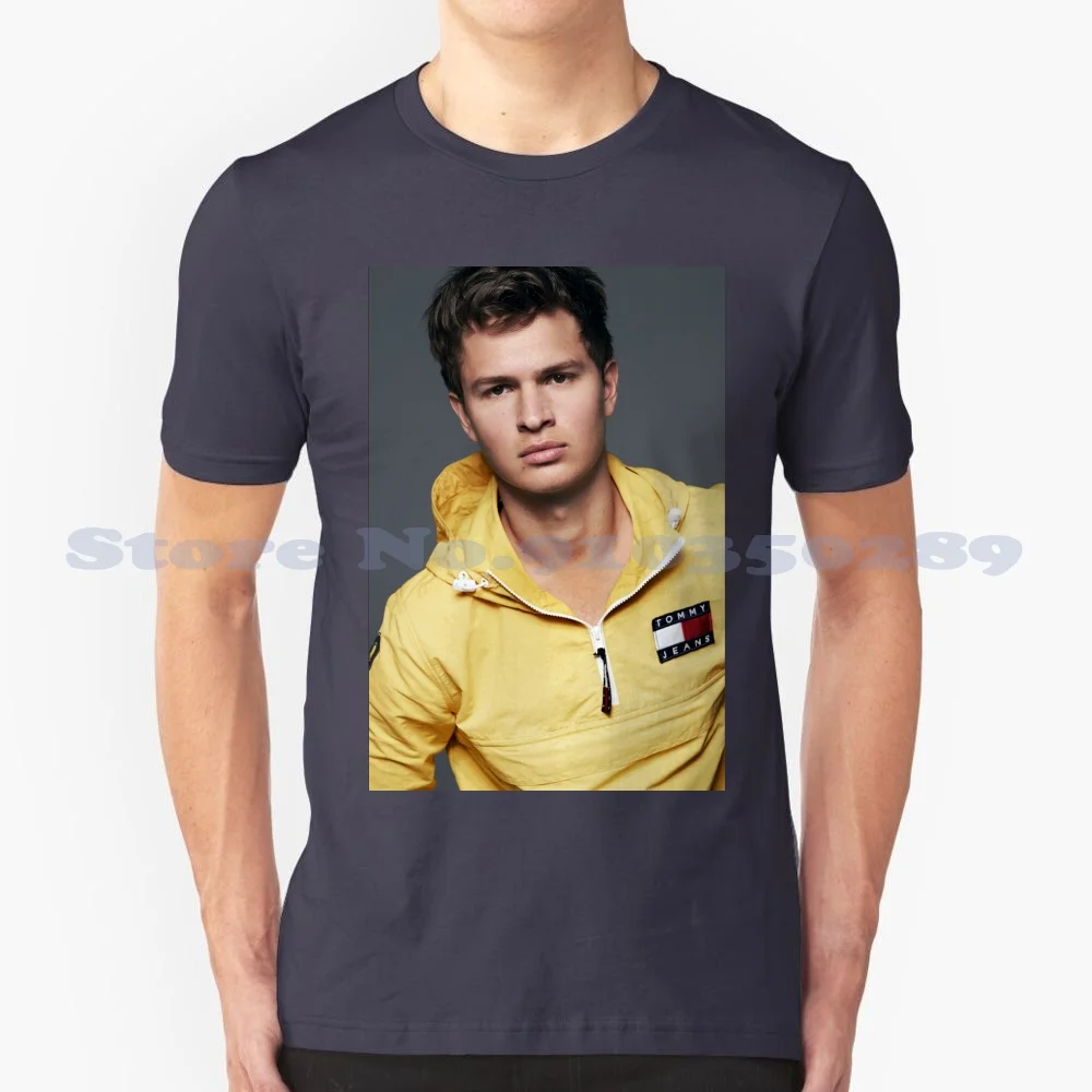 Ansel Elgort Yellow Jacket Custom Funny Hot Sale Tshirt Ansel Elgort Modeling Divergent Insurgent Allegiant The Goldfinch Baby