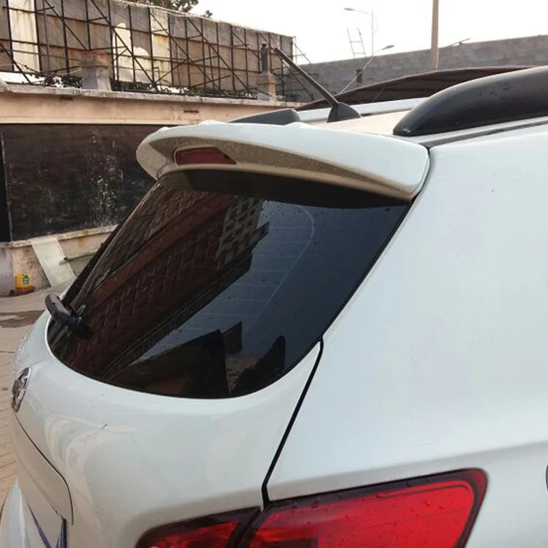 For Nissan Qashqai 2007-2013 Car Decoration ABS Plastic Paint Painting Color Rear Trunk Roof Spoiler